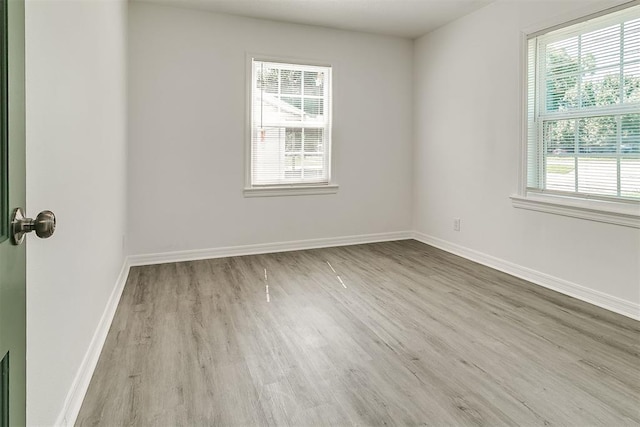6609 SE 15th St, Oklahoma City, OK 73110 - unfurnished room featuring wood finished floors and baseboards