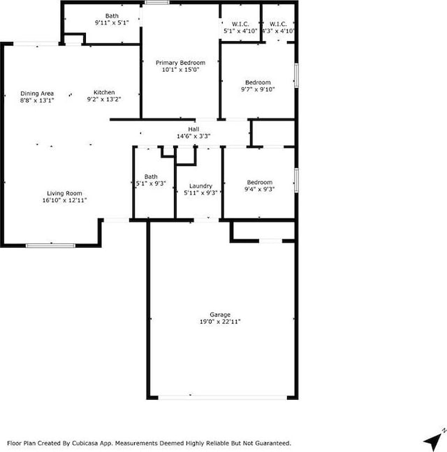 12281 SW 11th St, Yukon, OK 73099 - view of floor plan / room layout