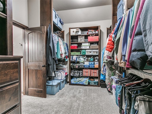 17401 Melville Ln, Edmond, OK 73012 - walk in closet with carpet