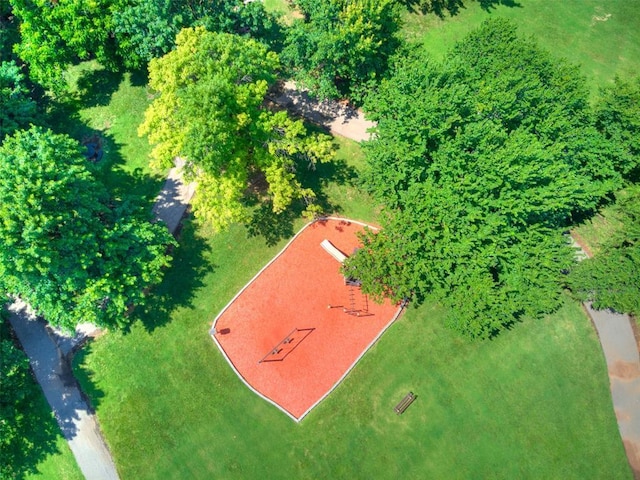17401 Melville Ln, Edmond, OK 73012 - aerial view