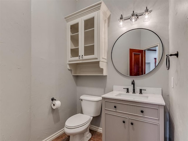 1217 Camelot Dr, Yukon, OK 73099 - bathroom with vanity and toilet
