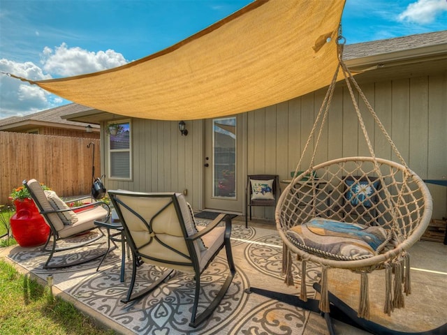 623 SW 37th St, Moore, OK 73160 - view of patio