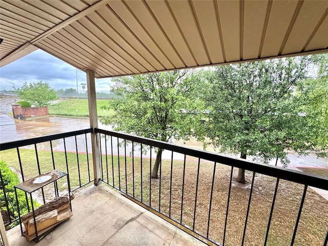 4400 Hemingway Dr Unit 202, Oklahoma City, OK 73118 - view of balcony