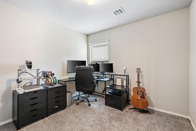 521 Audrey Dr, Tuttle, OK 73089 - office area with light carpet