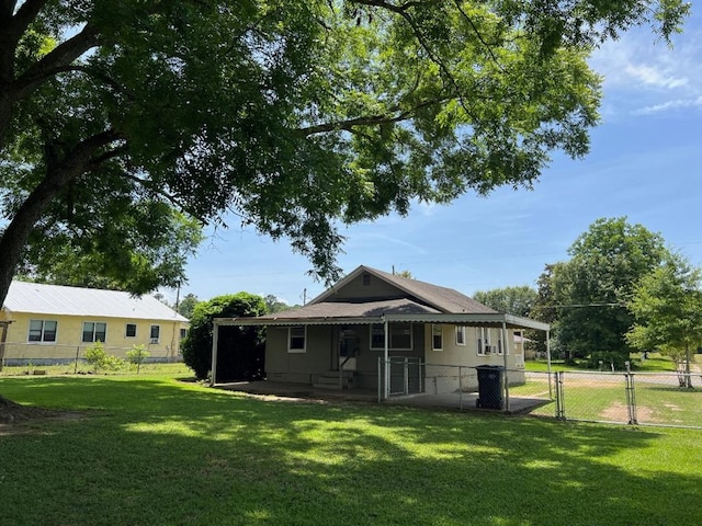 4123 S State Highway 605, Dothan, AL 36301 - back of house featuring a gate
