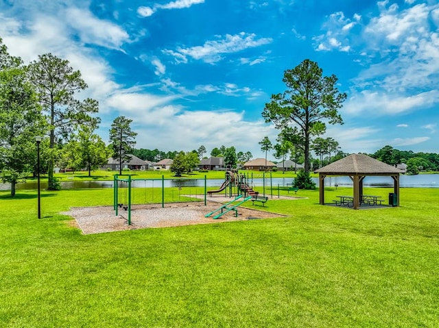 114 Brattleboro Ct, Dothan, AL 36301 - view of property's community featuring a gazebo, a yard, and a residential view