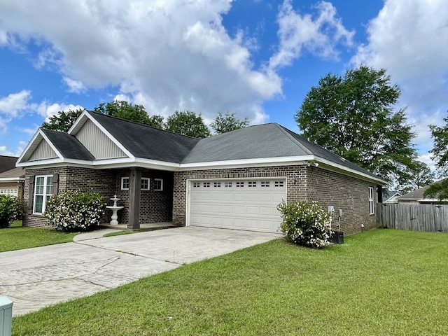 114 Brattleboro Ct, Dothan, AL 36301 - single story home featuring brick siding, a garage, and driveway