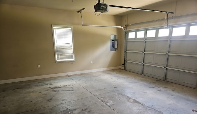 103 Whaley Ct, Ashford, AL 36312 - garage with a garage door opener and electric panel