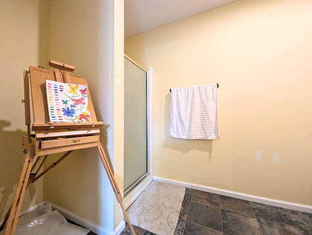 1370 Coach Rd, Slocomb, AL 36375 - bathroom with a shower stall
