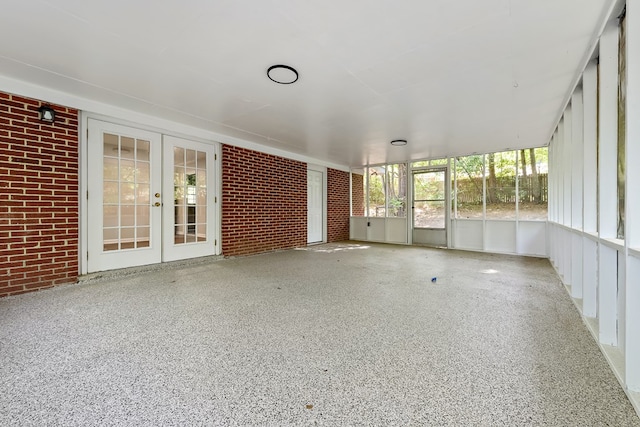 139 Merrydell Dr, Ozark, AL 36360 - unfurnished sunroom featuring french doors