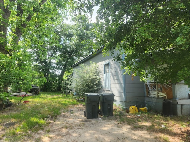 view of property exterior