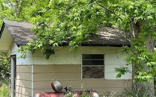 view of side of property