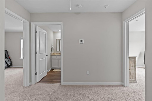 630 Ridgeland Rd, Dothan, AL 36301 - hallway with carpet flooring and baseboards