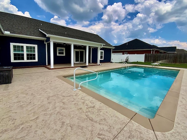 30 Cotton Creek Blvd, Enterprise, AL 36330 - view of swimming pool with a patio area and a fenced backyard