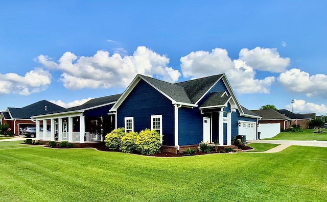 30 Cotton Creek Blvd, Enterprise, AL 36330 - view of front of house with a garage, driveway, and a front lawn
