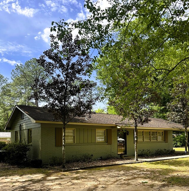 view of ranch-style house