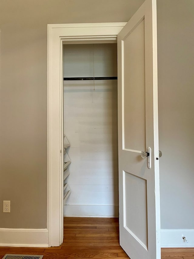 view of closet