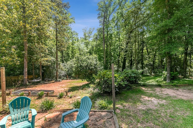 102 Lindsey Ln, Dothan, AL 36305 - view of yard with a wooded view