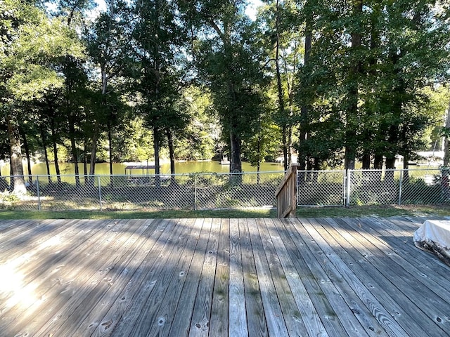 view of deck