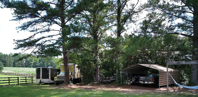 4301 County Road 156, Enterprise, AL 36330 - view of yard featuring a detached carport