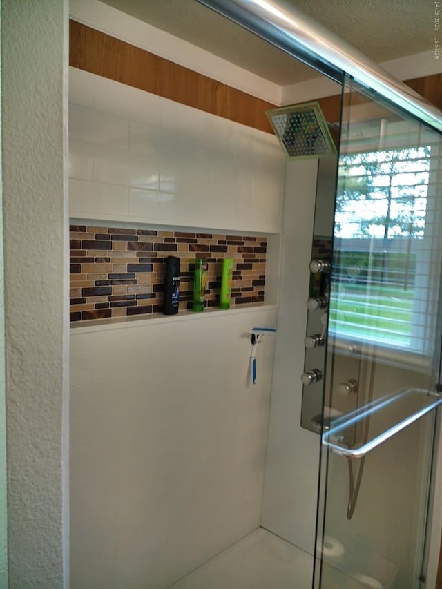 4301 County Road 156, Enterprise, AL 36330 - full bath with a shower stall and backsplash
