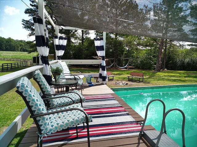 4301 County Road 156, Enterprise, AL 36330 - swimming pool featuring a yard