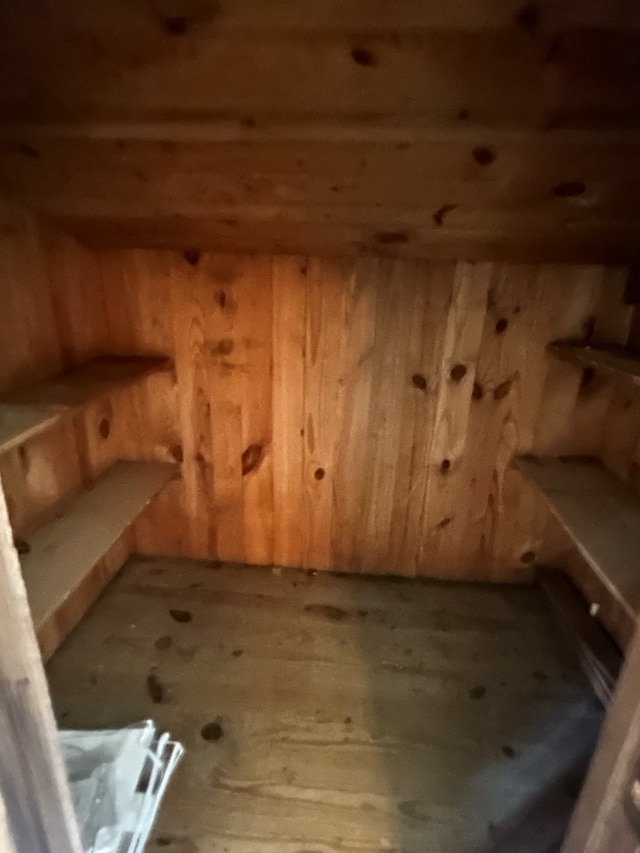 view of sauna / steam room