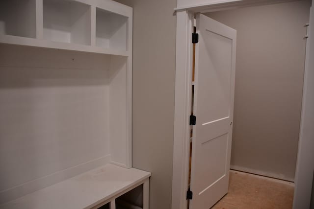 view of mudroom