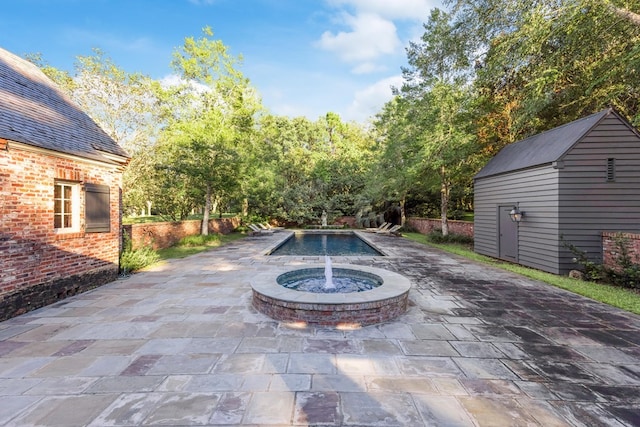 view of patio