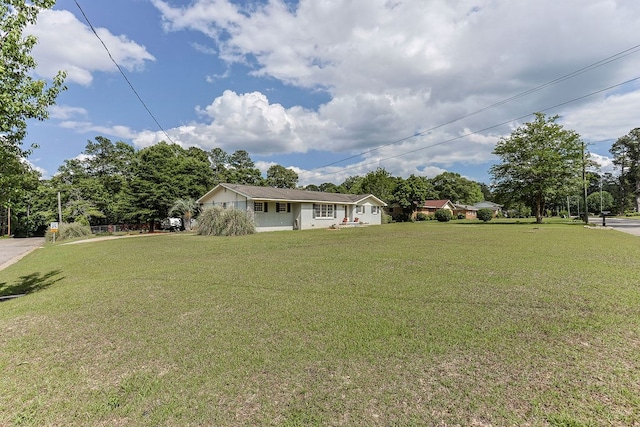 1810 Northside Dr, Dothan, AL 36303 - view of green lawn with view of scattered trees
