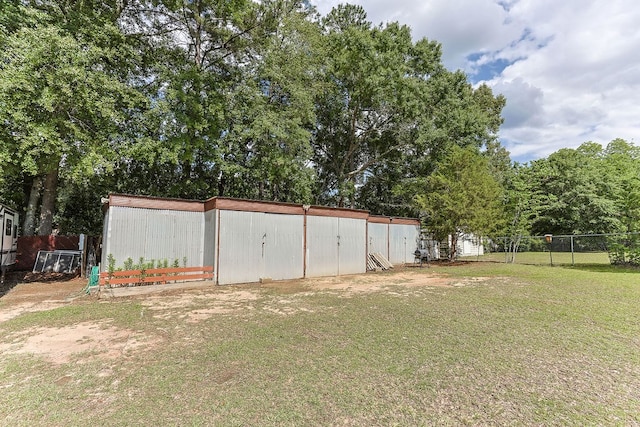 1810 Northside Dr, Dothan, AL 36303 - view of yard with an outbuilding