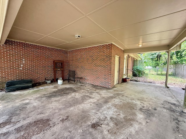 152 W Cox St, Slocomb, AL 36375 - view of patio / terrace with a carport