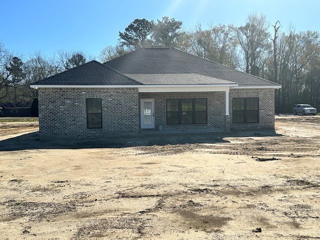 view of front of property with brick siding