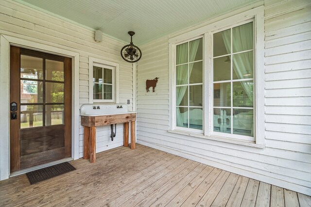 5606 Rocky Creek Rd, Ashford, AL 36312 - view of wooden terrace