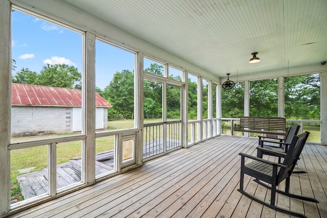 5606 Rocky Creek Rd, Ashford, AL 36312 - view of unfurnished sunroom