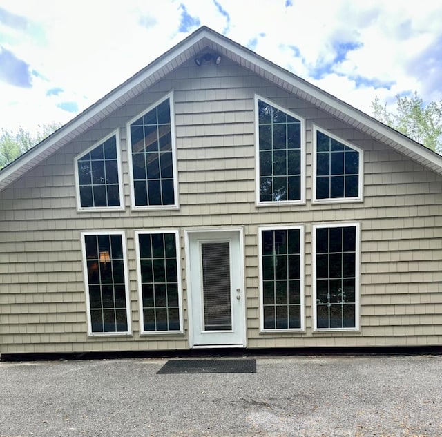 view of rear view of house
