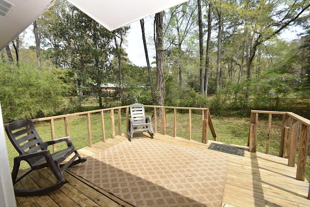145 Deerpath St, Ozark, AL 36360 - view of wooden terrace