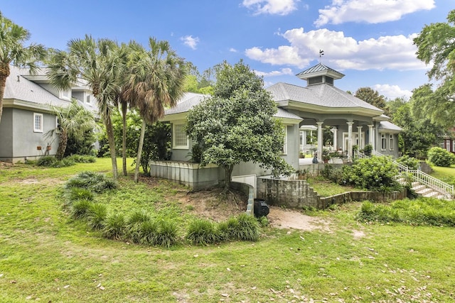109 Royal Highlands Ln, Dothan, AL 36305 - rear view of property featuring a lawn and a porch