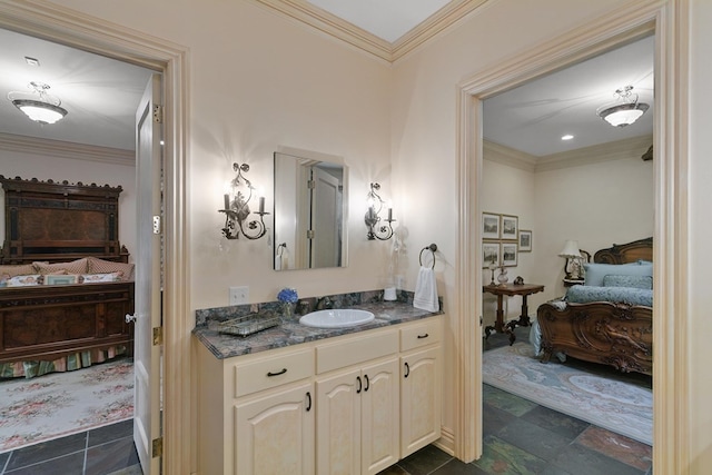 109 Royal Highlands Ln, Dothan, AL 36305 - ensuite bathroom with vanity and crown molding