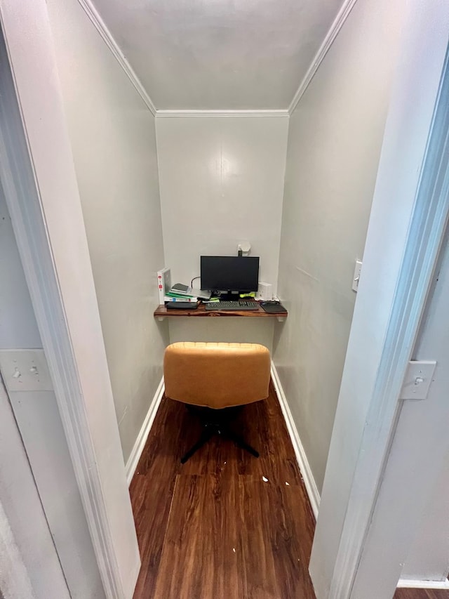 601 6th Ave, Ashford, AL 36312 - office space with ornamental molding and wood finished floors