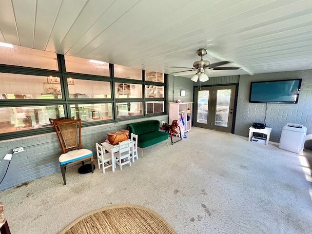 601 6th Ave, Ashford, AL 36312 - sunroom / solarium with french doors