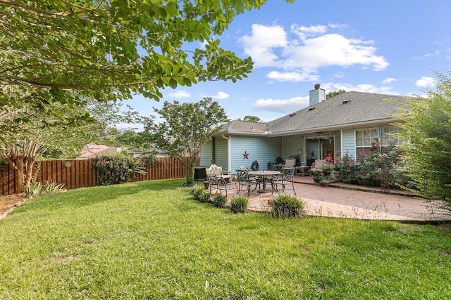 303 Denise St, Dothan, AL 36305 - view of yard with a patio area