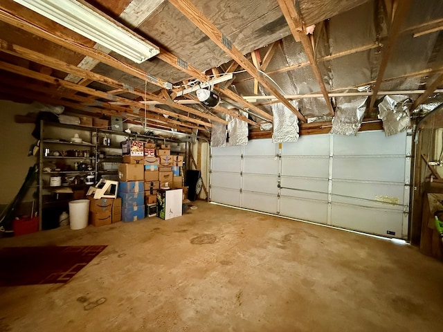 4955 County Road 36, Hartford, AL 36344 - garage featuring a garage door opener