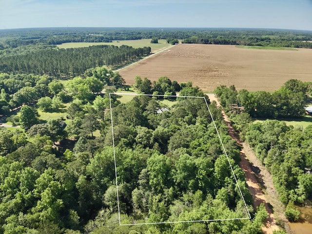 4955 County Road 36, Hartford, AL 36344 - overview of rural landscape featuring property parcel outlined