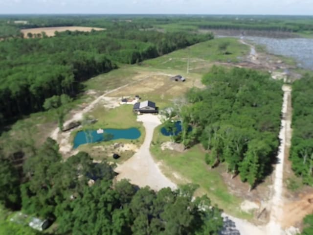 489 Skipper Rd, Malvern, AL 36375 - birds eye view of property featuring a water view
