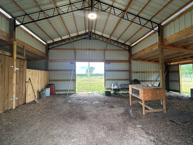 489 Skipper Rd, Malvern, AL 36375 - garage featuring metal wall