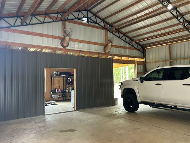 489 Skipper Rd, Malvern, AL 36375 - garage featuring metal wall