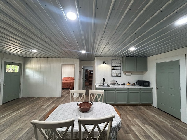 489 Skipper Rd, Malvern, AL 36375 - dining space featuring wood finished floors