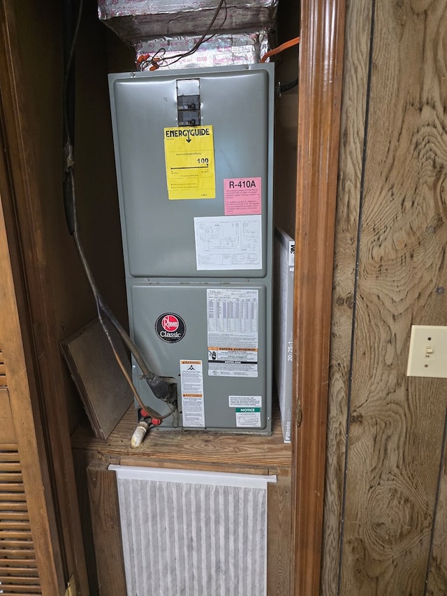utilities with heating unit