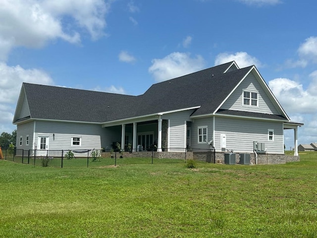 1015 Hardy Rd, Dothan, AL 36301 - back of property featuring a shingled roof
